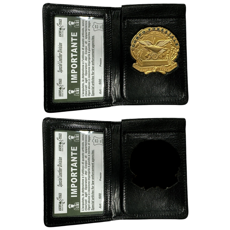 Ascot 600SP Portafoglio in Pelle Corpo Forestale