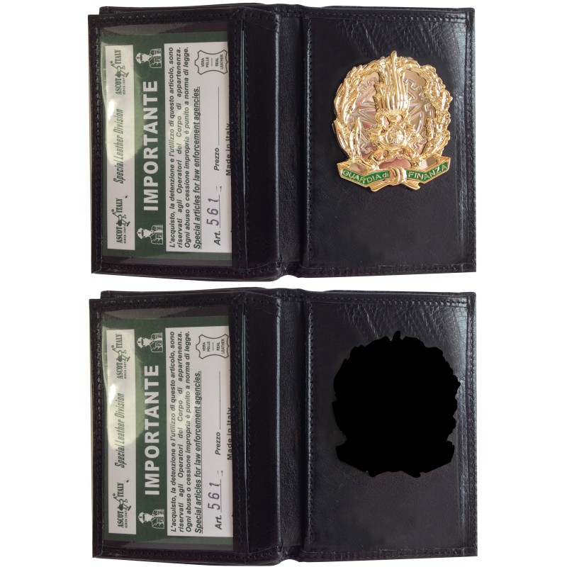Portafoglio Ascot in Pelle Guardia di Finanza | ArmySport