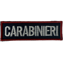 Patch Carabinieri Ricamata con Velcro