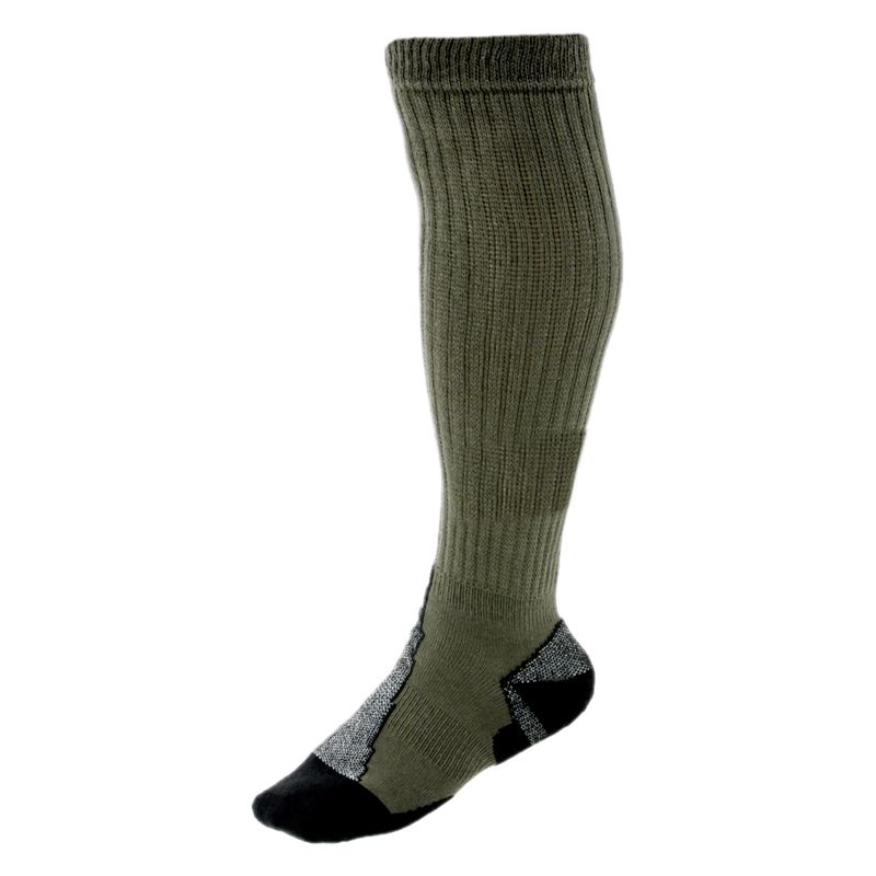 Calza Tecnica Lunga Verde Oliva