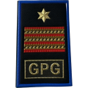 Tubolari GPG Luogotenente stella 6 punte Blu