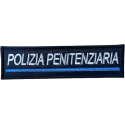 Ricamo a Velcro Rettangolare Polizia Penitenziaria