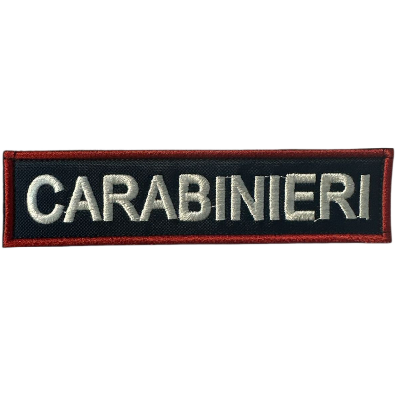 Patch Carabinieri Ricamata 12x3 cm