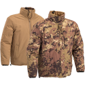 Giacca Reversibile Vegetata/Tan Compression Bag