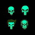 Patch Psyco Skull Glow PVC