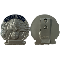 Ascot 007CC Placca Carabinieri Argento Satinato
