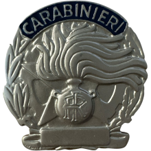 Ascot 007CC Placca Carabinieri Argento Satinato