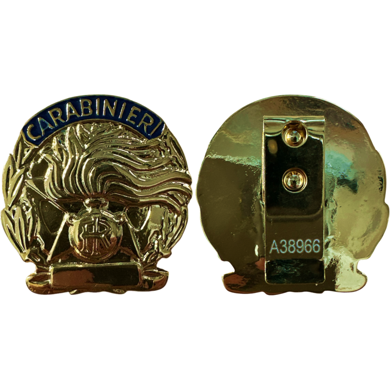 Ascot AS07 Placca Carabinieri Oro Lucido