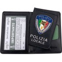 Ascot 600P Portafoglio in Pelle Polizia Locale Pegaso
