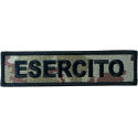 Patch Esercito Vegetata 12x3 cm
