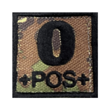 Patch Gruppo Sanguigno 0RH Pos