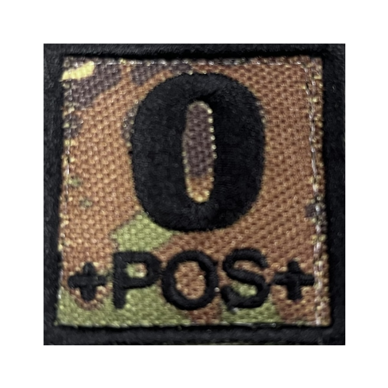 Patch Gruppo Sanguigno 0RH Pos