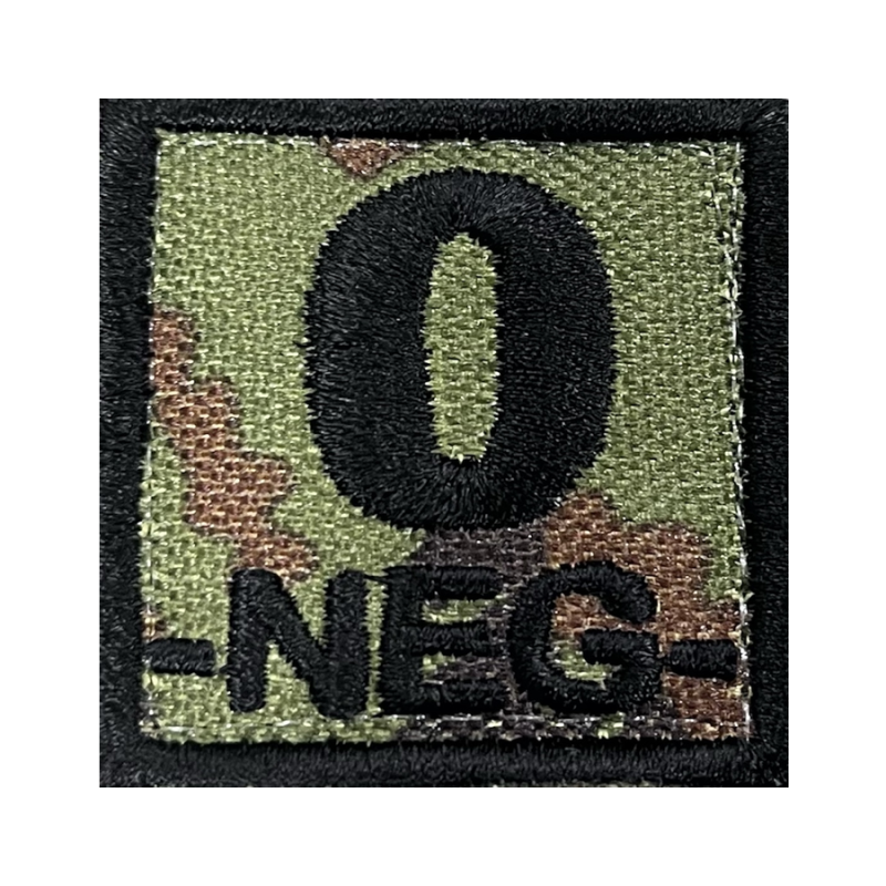 Patch Gruppo Sanguigno 0 RH Negativo | ArmySport