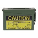 Scatola munizioni Cal.30mm Caution Risk