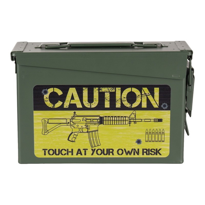 Scatola munizioni Cal.30mm Caution Risk