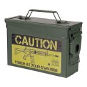 Scatola munizioni Cal.30mm Caution Risk