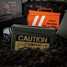 Scatola munizioni Cal.30mm Caution Risk