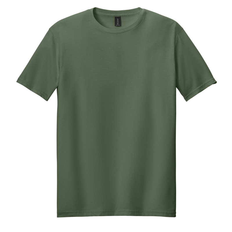 T-Shirt 100% Cotone (Verde Militare)