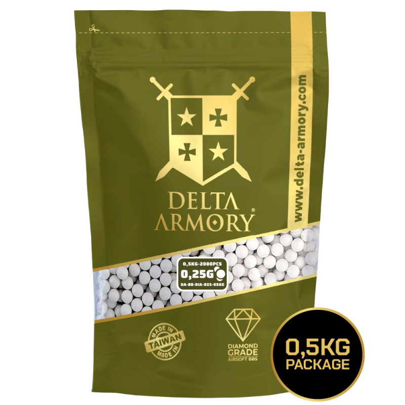Delta Armory Pallini 0,25 0,5Kg 2000bb