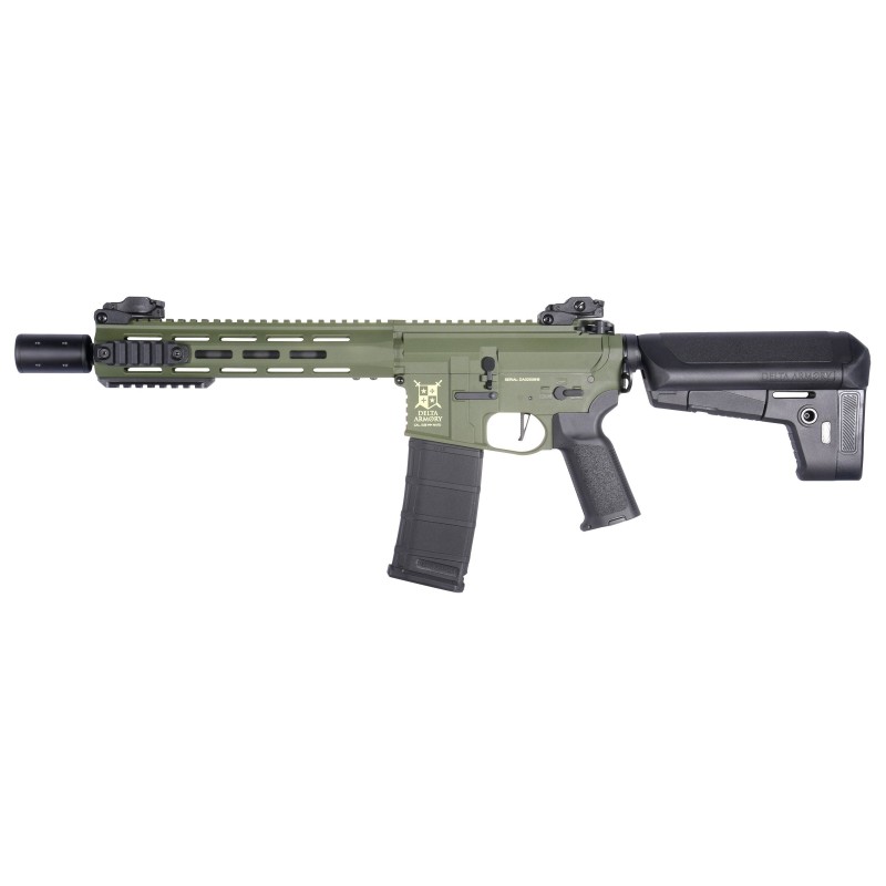 Delta Armory AR15 MLOK Silent Ops 10" Charlie Olive