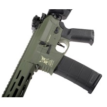 Delta Armory AR15 MLOK Silent Ops 10" Charlie Olive