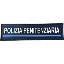 Patch PVC Polizia Penitenziaria 11x3 cm