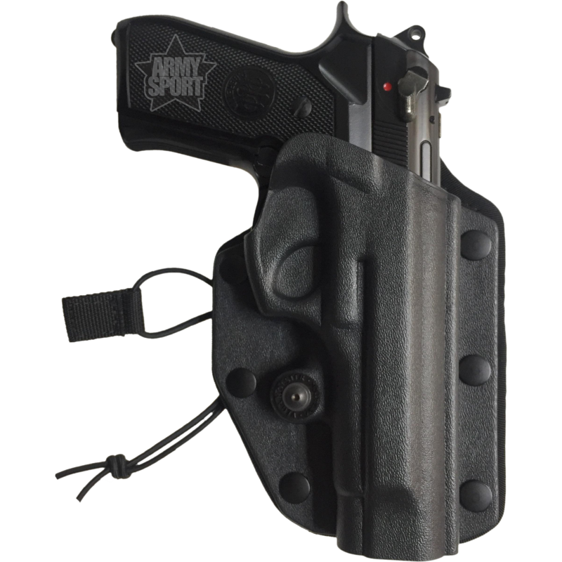 Fondina Beretta 92 Nera VKK8 Polimero Piattaforma Cordura