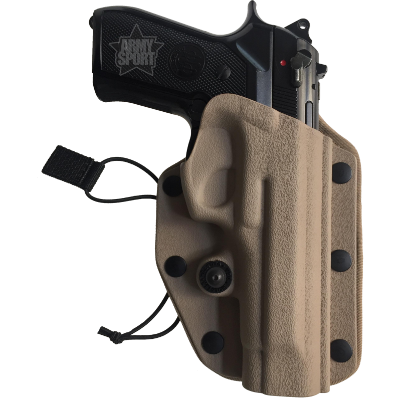 Fondina Beretta 92 (Desert) VKK8 Polimero Piattaforma Cordura