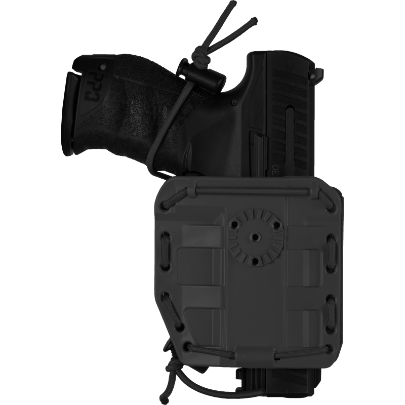 Fondina Universale Ambidestra in Polimero Gommato (Nera) vega holster
