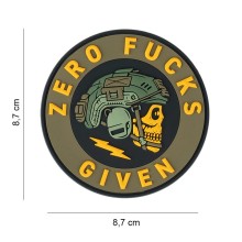 Patch PVC Zero Fucks Given