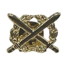 Distintivo Encomio Oro con clip