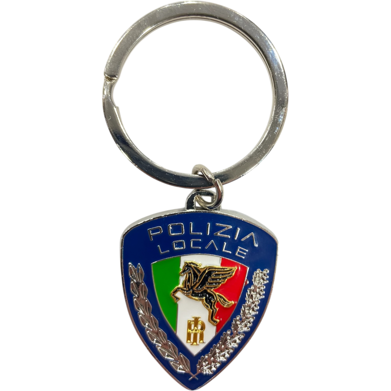 Portachiavi Polizia Locale Pegaso