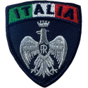 Patch Scudo Italia Penitenziaria con velcro