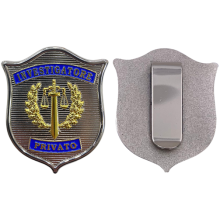Ascot 006IP Placca Investigatore Privato