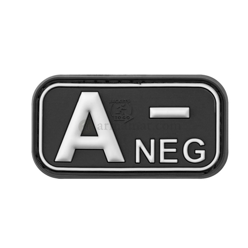 Patch PVC Blood A- (Nera)