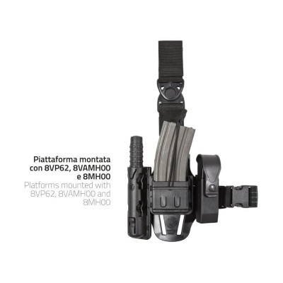 Piattaforma Cosciale Compatta 8K17 Vega Holster Fondina Polizia