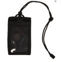 Porta Badge ID Patta Velcro Rimovibie (Nero)