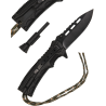 Coltello Survival Paracord & Fire Starter