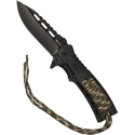 Coltello Survival Paracord & Fire Starter Miltec