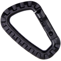 Moschettone Carabiner (Nero)
