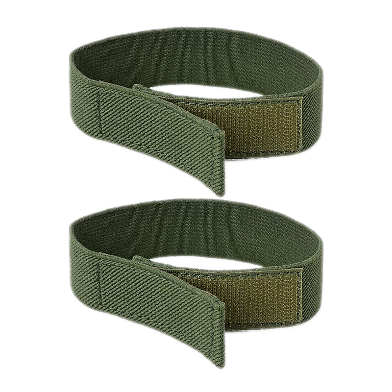 Elastici Per Mimetica regolabili con velcro (Verdi)
