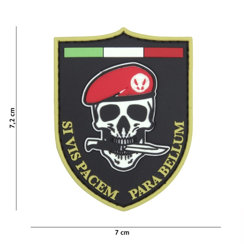 Patch PVC SI VIS Pacem (Nera)