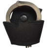 Porta Manette Aperto in Cordura (Nero)