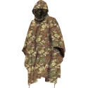 Poncho Ripstop con Occhielli Vegetato