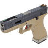 G-Force 17 Silver Barrel Metal (Tan/Nera)
