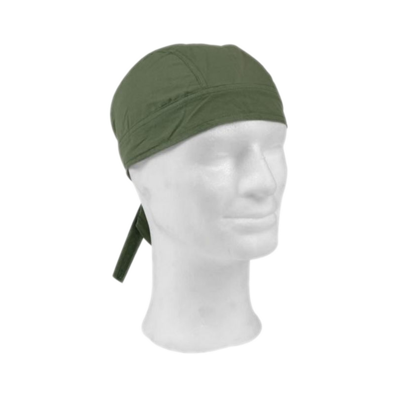 Bandana Sotto Casco (Verde) COTONE 100%