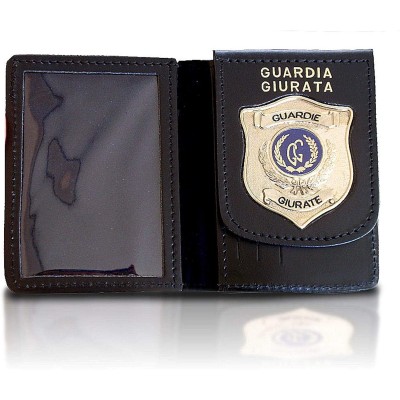 Guardia Giurata Portafoglio con Placca