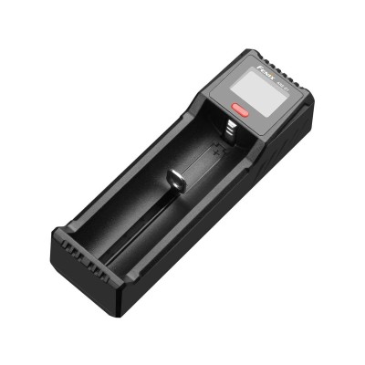 Carica batterie intelligente con Display CR123/18650/Nimh