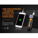 Carica batterie intelligente con Display CR123/18650/Nimh FENIX ARE-D1
