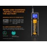 Carica batterie intelligente con Display CR123/18650/Nimh